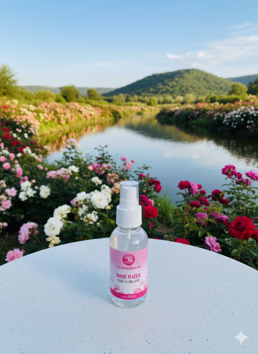 GANDHIGRAMAM ROSE WATER