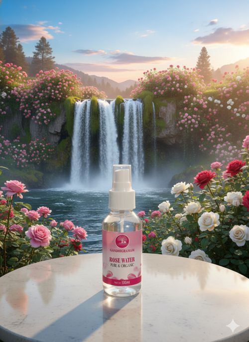 GANDHIGRAMAM ROSE WATER